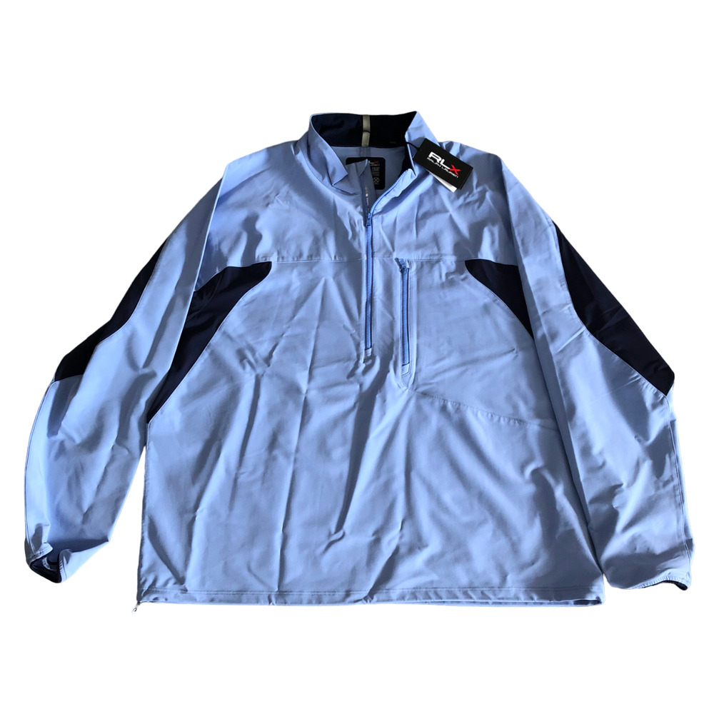RLX Ralph Lauren Light Blue and Navy Windbreaker